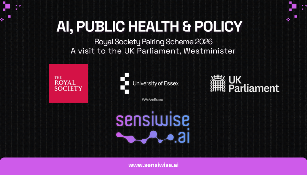 Sensiwise AI at UK Parliament